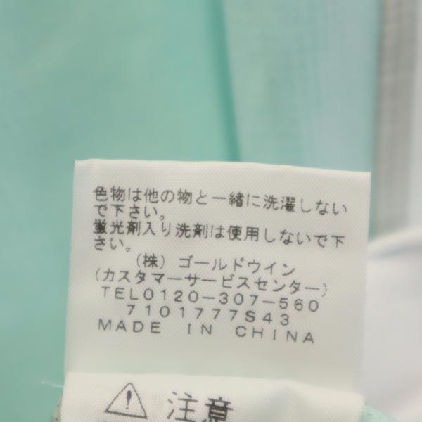 THE NORTH FACE ノースフェイス アウトドア NTW11885 半袖 Vネック Tシャツ S グリーン系 レディース