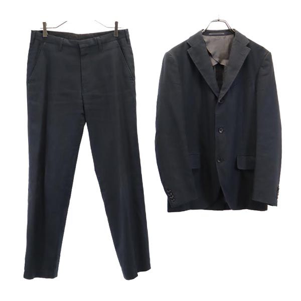 kolor カラー 日本製 スーツ 上下 セットアップ 1 ダークグレー テーラードジャケット メンズ