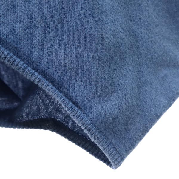 スナオクワハラ 長袖 コットンニット カーディガン M ブルー sunaokuwahara レディース