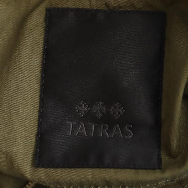 TATRAS タトラス ミリタリージャケット 2 カーキ フード レディース