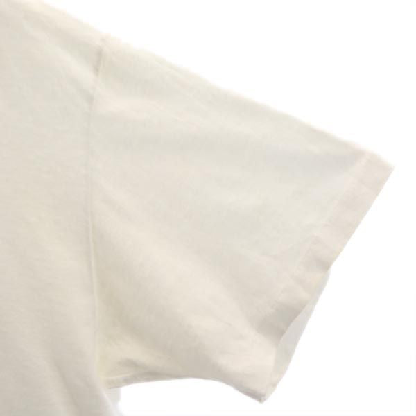 Hanes ヘインズ 90s オールド USA製 プリント 半袖 Tシャツ L 白 メンズ