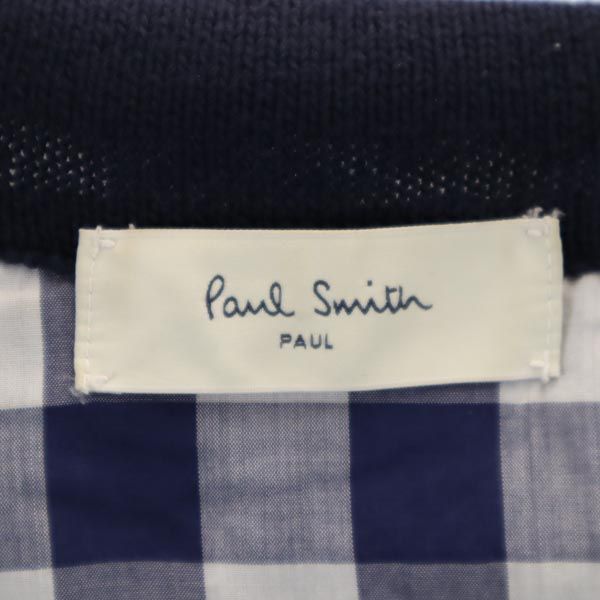 Paul Smith ポールスミス ニット テーラードジャケット M ネイビー系 メンズ