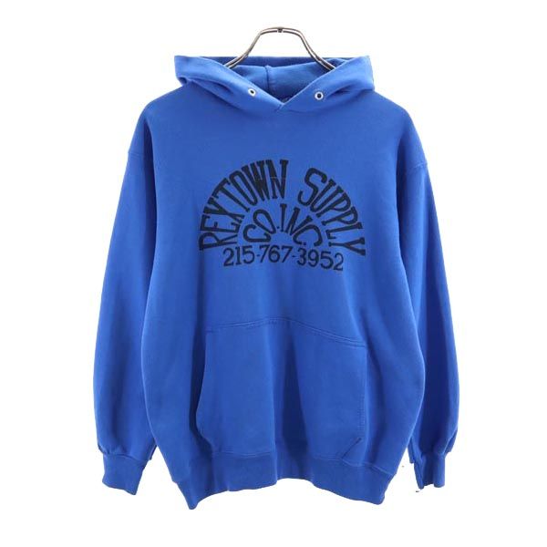 United Sports ユナイテッドスポーツ 90s オールド スウェットパーカー S ブルー系 メンズ