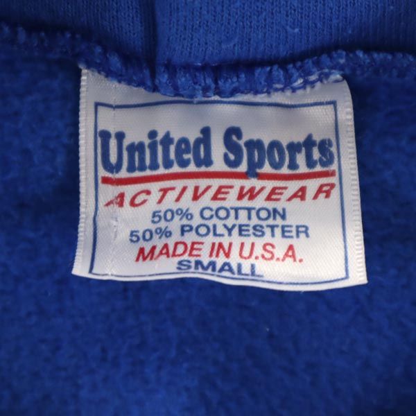 United Sports ユナイテッドスポーツ 90s オールド スウェットパーカー S ブルー系 メンズ