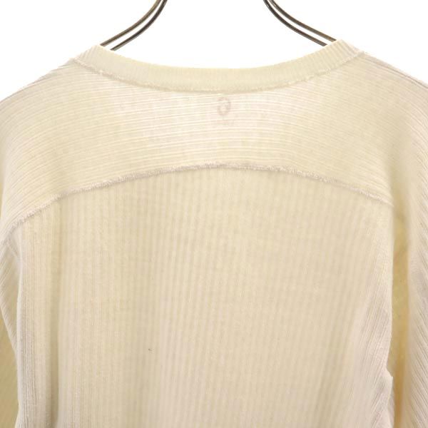 長袖 Tシャツ ホワイト系 ロンT メンズ