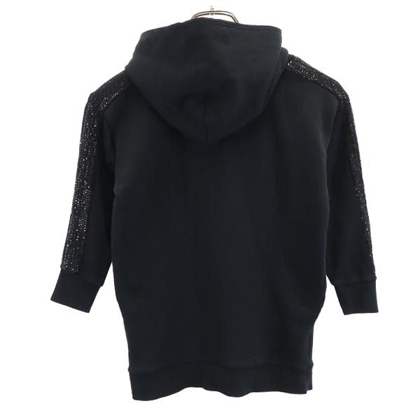 DIESEL ディーゼル スウェットパーカー 4 黒 裏起毛 キッズ