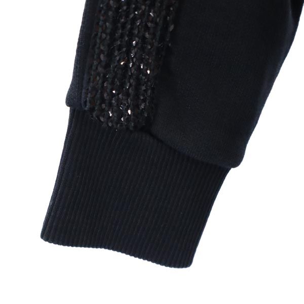 ディーゼル スウェットパーカー 4 黒 DIESEL 裏起毛 キッズ