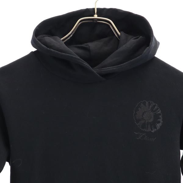 DIESEL ディーゼル スウェットパーカー 4 黒 裏起毛 キッズ