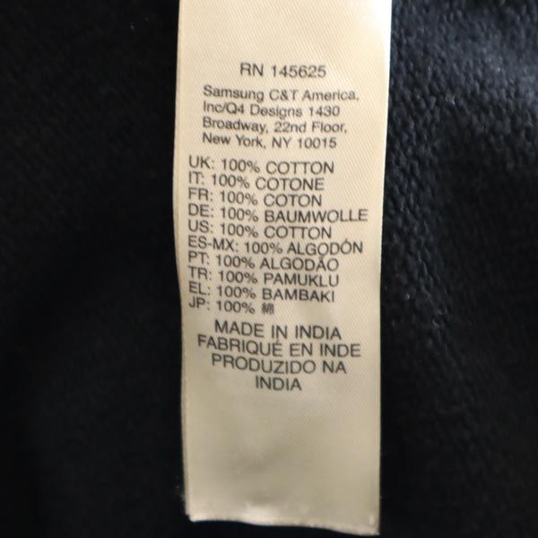 DIESEL ディーゼル スウェットパーカー 4 黒 裏起毛 キッズ