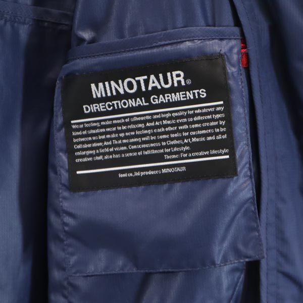 MINOTAUR ミノトール 日本製 ジップ ジャケット M ネイビー メンズ