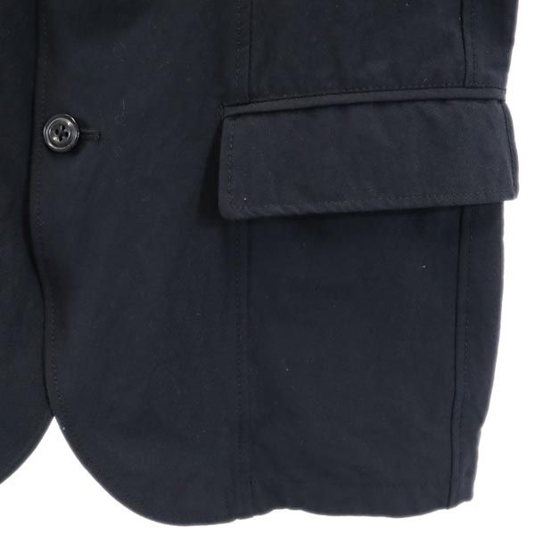 BOSS HUGO BOSS ボスヒューゴボス ナイロン切替 テーラードジャケット 48 ブラック 裏メッシュ メンズ