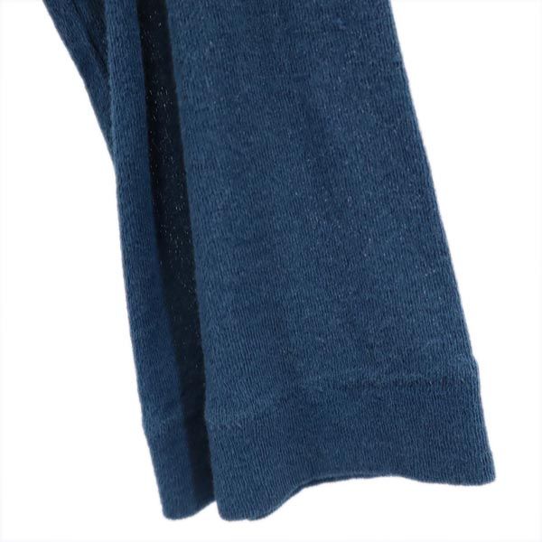 YOHJI YAMAMOTO+NOIR ヨウジヤマモトプリュスノアール 長袖 デザイン カットソー 3 ブルー系 レディース