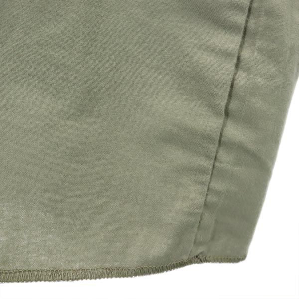 VINTAGE ヴィンテージ 60s 長袖 ユーロワーク シャツ 36 カーキ メンズ