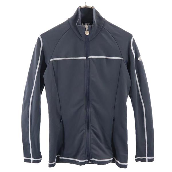 Emporio Armani エンポリオアルマーニ ジャージ トラックジャケット S グレー EA7 レディース