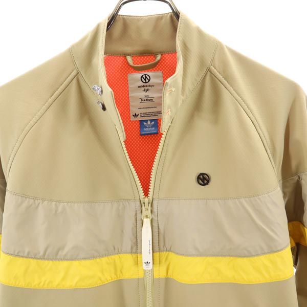 adidas アディダス ジャケット M ベージュ系 obyo メンズ