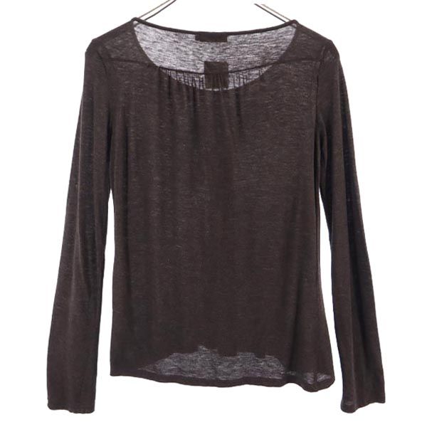 未使用 MAX&CO マックスアンドコー ウールブレンド 長袖 セーター M ブラウン系 ニット レディース