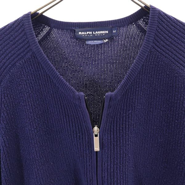 RALPH LAUREN ラルフローレン ゴルフ 長袖 セーター M ネイビー GOLF ニット メンズ