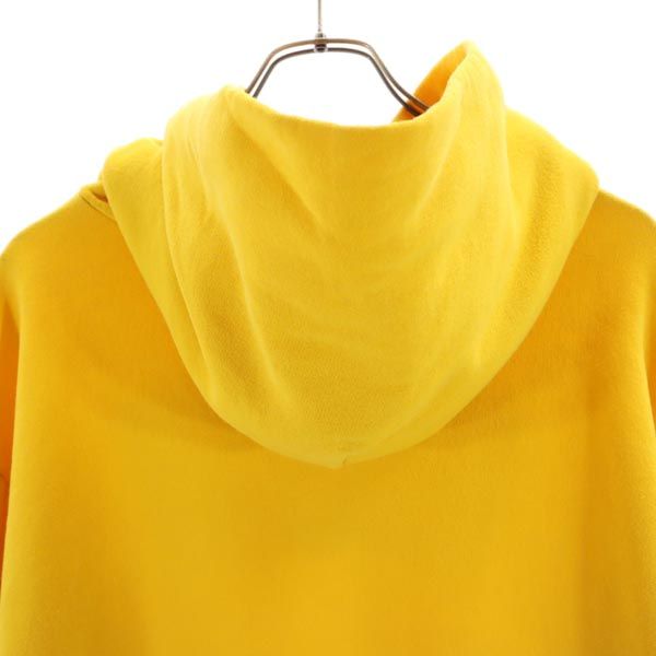 ジャージーズ オールド 長袖 スウェットパーカー M イエロー JERZEES 裏起毛 メンズ