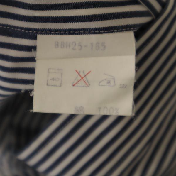 Burberrys バーバリーズ 90s オールド ストライプ 長袖 シャツ 42-80 ブルー系 メンズ