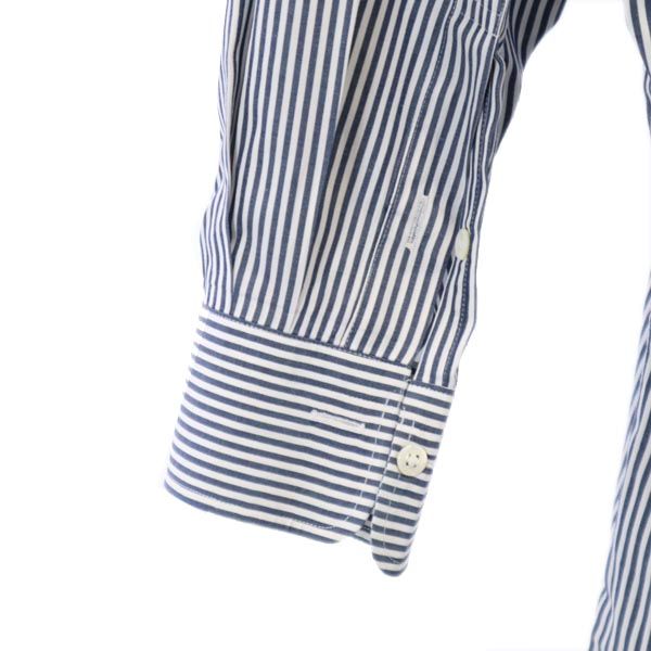 Burberrys バーバリーズ 90s オールド ストライプ 長袖 シャツ 42-80 ブルー系 メンズ