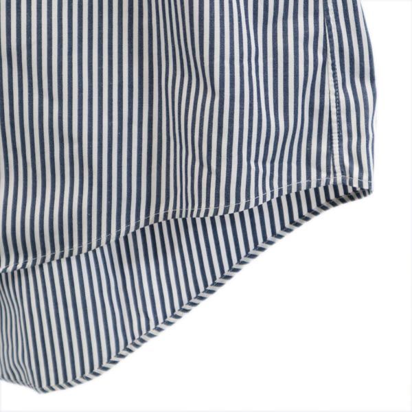 Burberrys バーバリーズ 90s オールド ストライプ 長袖 シャツ 42-80 ブルー系 メンズ