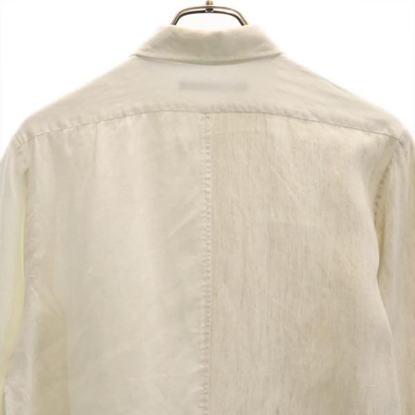 マッハゴーゴー 長袖 リネン シャツ S ベージュ系 メンズ