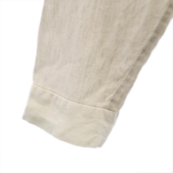 マッハゴーゴー 長袖 リネン シャツ S ベージュ系 メンズ