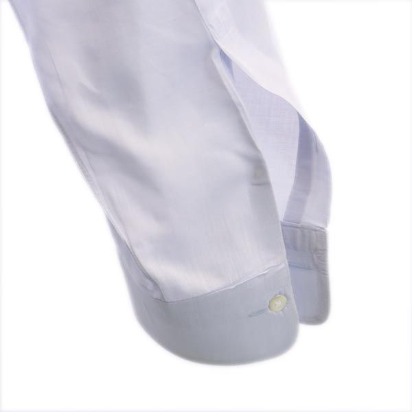 Burberrys バーバリーズ 90s オールド リネンブレンド 長袖 シャツ 42 ブルー系 メンズ