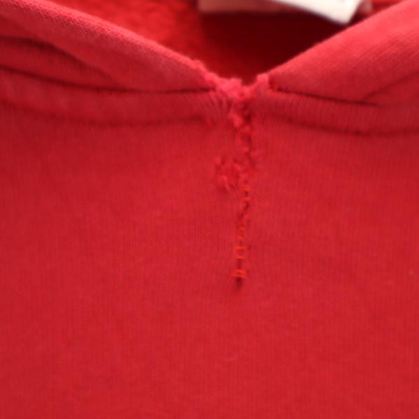 LACOSTE ラコステ スウェットパーカー 14 赤 裏起毛 メンズ