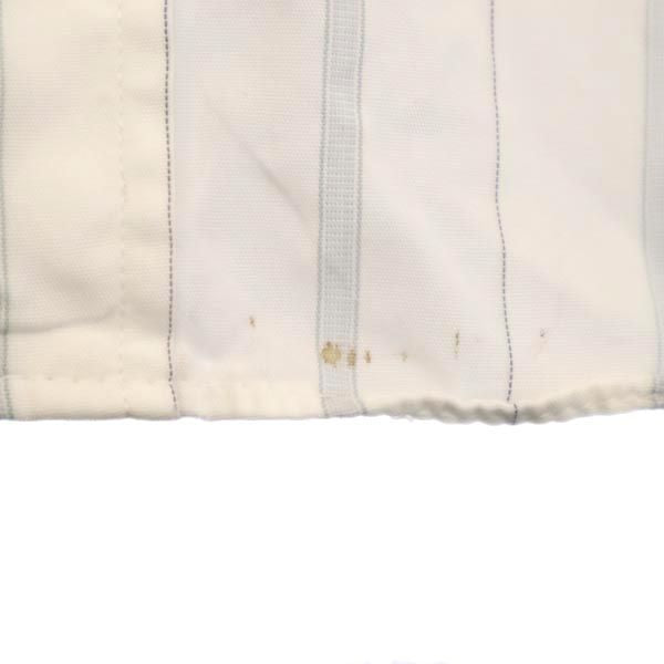 Burberrys バーバリーズ 90s オールド ストライプ柄 長袖 シャツ 42-80 白×グレー メンズ