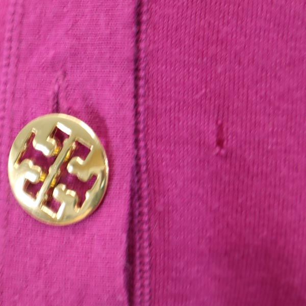 Tory Burch トリーバーチ ウール 長袖 ニット カーディガン XS ピンク レディース
