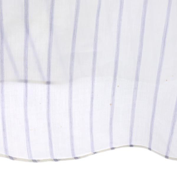 Burberrys バーバリーズ 90s リネンブレンド ストライプ 長袖 シャツ 42 ホワイト系 メンズ