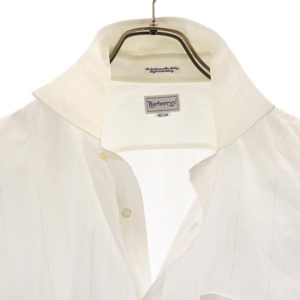 Burberrys バーバリーズ 90s オールド 長袖 シャツ 42 ホワイト系 メンズ