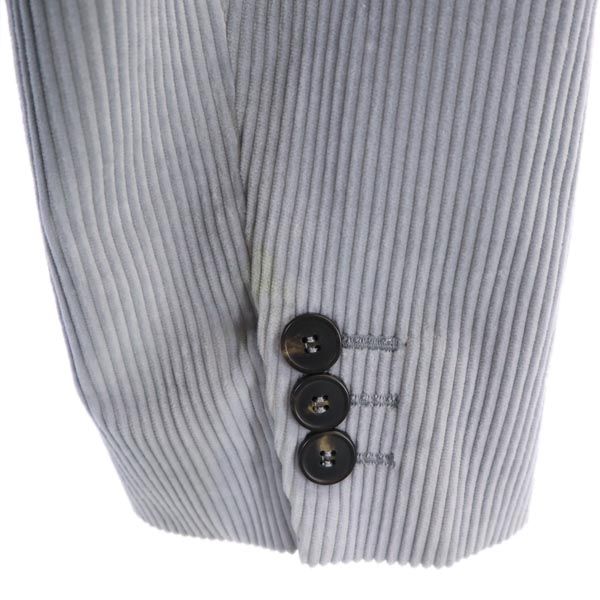 WEEKENDS MaxMara ウィークエンド マックスマーラ コーデュロイ コーデュロイ テーラードジャケット 40 グレー レディース