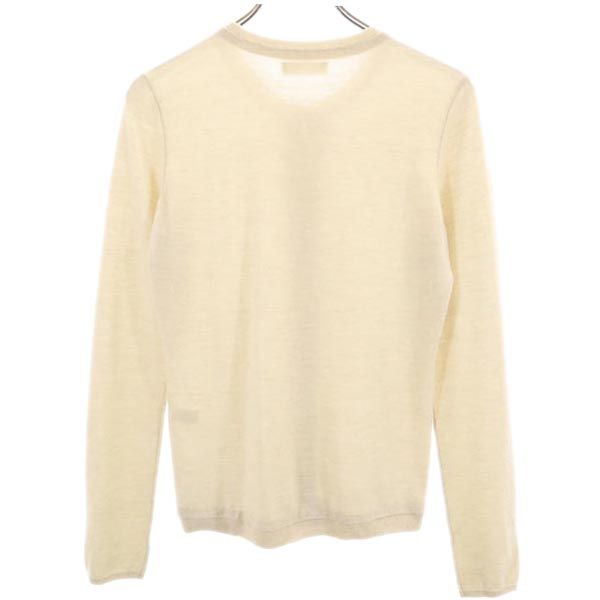 ANTEPRIMA アンテプリマ カシミヤ100% 長袖 ニット カーディガン 40 ベージュ レディース