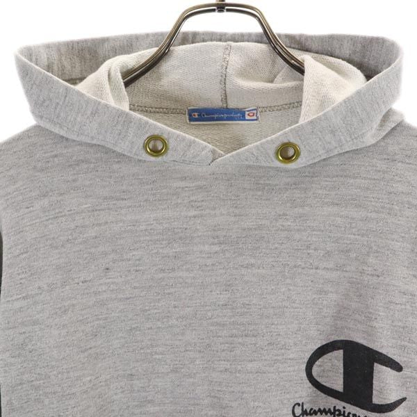 Champion チャンピオン 90s オールド 長袖 スウェットパーカー グレー PRUDUCTS メンズ