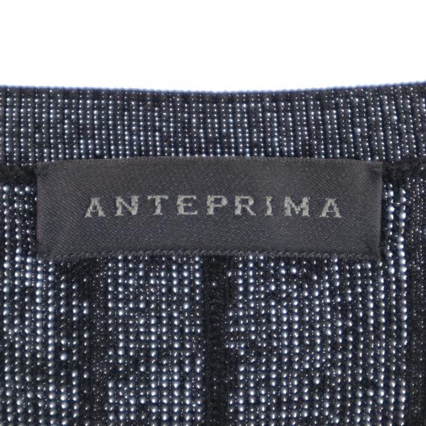 ANTEPRIMA アンテプリマ 半袖 セーター 38 黒 ニット レディース