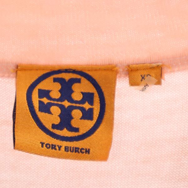 Tory Burch トリーバーチ ウール 長袖 ニット カーディガン XS ピンク系 レディース