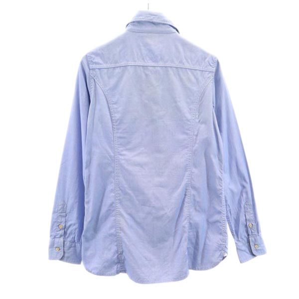 REMI RELIEF レミレリーフ 日本製 長袖 シャツ M ブルー系 レディース