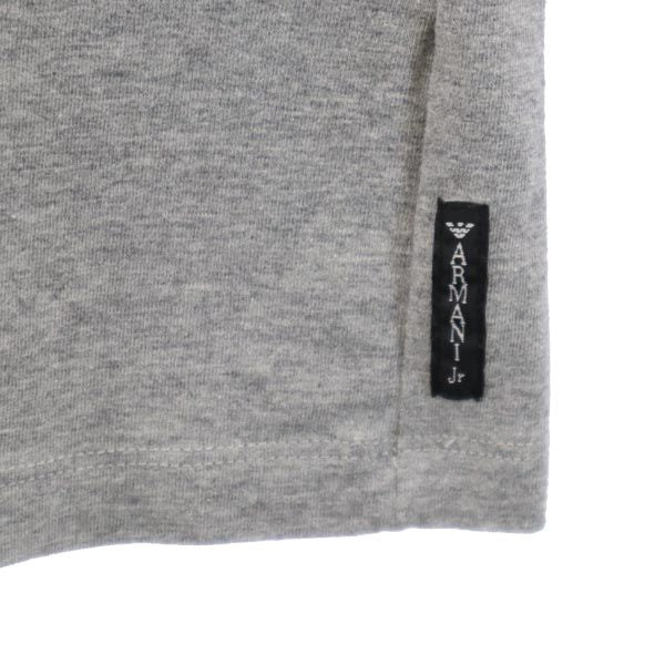 ARMANI JUNIOR アルマーニジュニア 長袖 Tシャツ 14A165cm グレー系 ロンT キッズ