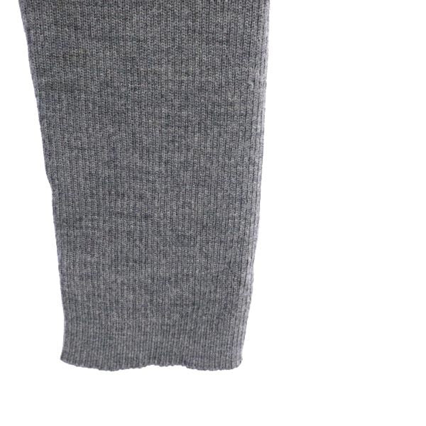 Rene ルネ 日本製 ウールブレンド 長袖 ニット カットソー 34 グレー系 レディース