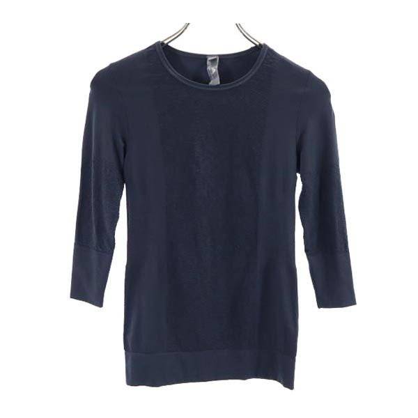 adidas by Stella McCartney アディダスバイステラマッカートニー トレーニング 5分袖 ウェア M ネイビー系 レディース