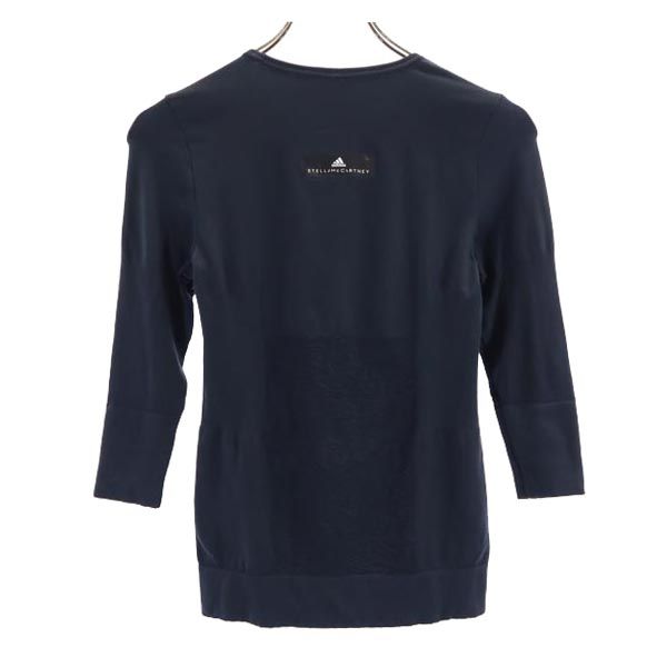 adidas by Stella McCartney アディダスバイステラマッカートニー トレーニング 5分袖 ウェア M ネイビー系 レディース