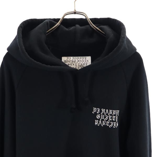 WACKO MARIA ワコマリア バックプリント スウェットパーカー L ブラック系 GUILTY PARTIES ギルティーパーティーズ メンズ