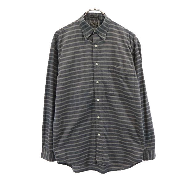 BUGLE BOY ビューグルボーイ オールド チェック 長袖 ボタンダウンシャツ M グレー系 メンズ