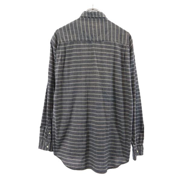 BUGLE BOY ビューグルボーイ オールド チェック 長袖 ボタンダウンシャツ M グレー系 メンズ