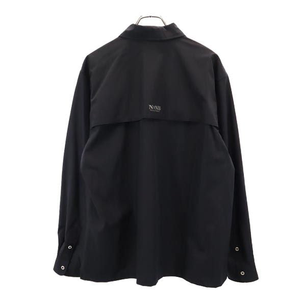 North by Northeast ノースバイノースイースト 長袖 シャツ L ブラック メンズ