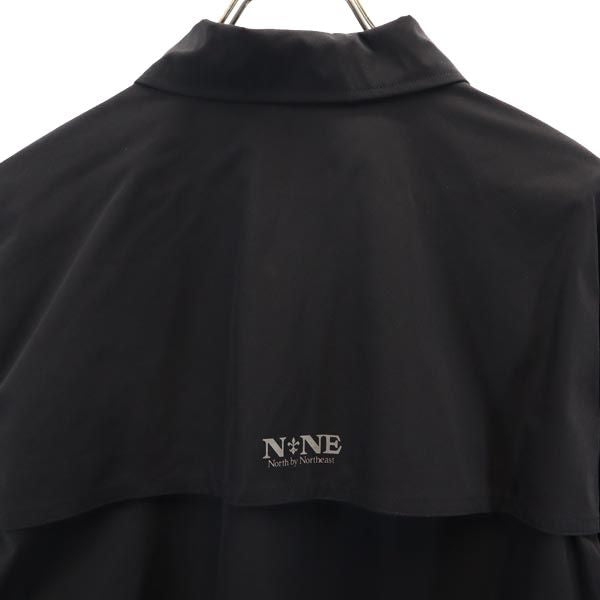 North by Northeast ノースバイノースイースト 長袖 シャツ L ブラック メンズ