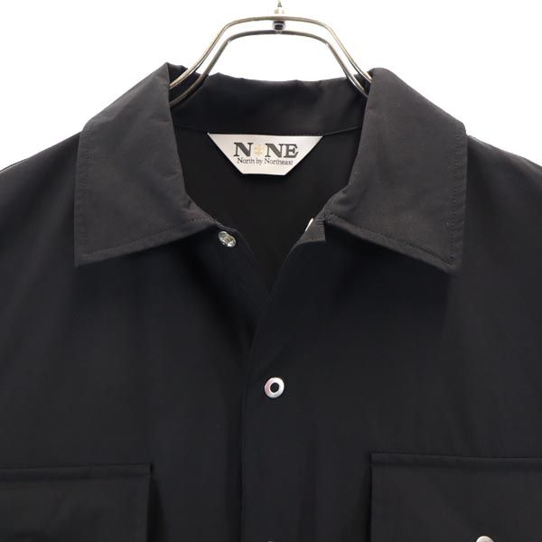North by Northeast ノースバイノースイースト 長袖 シャツ L ブラック メンズ