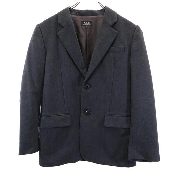 A.P.C. アーペーセー ウールブレンド テーラードジャケット XS ネイビー メンズ